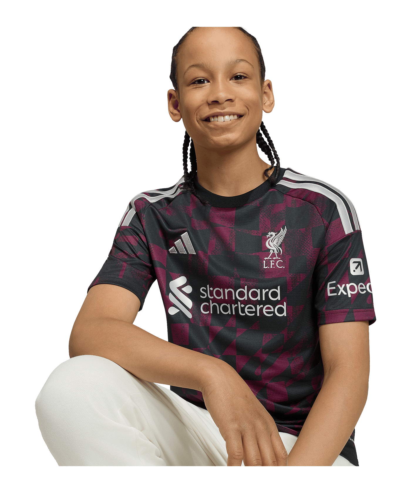 adidas FC Liverpool Trikot 3rd 2026/2027 Kids Schwarz - schwarz