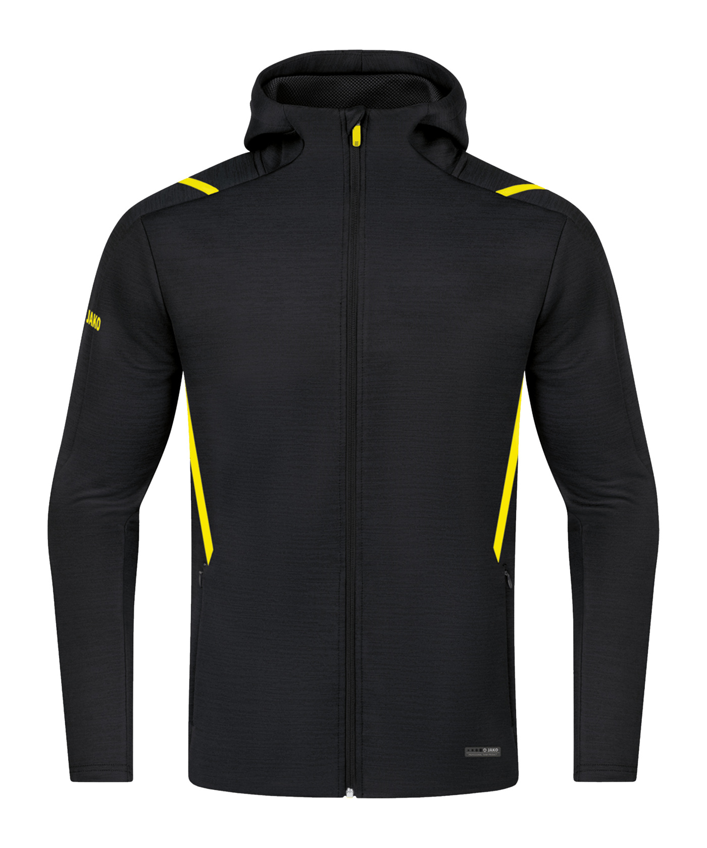 JAKO Challenge Freizeit Kapuzenjacke Kids F505 - schwarz