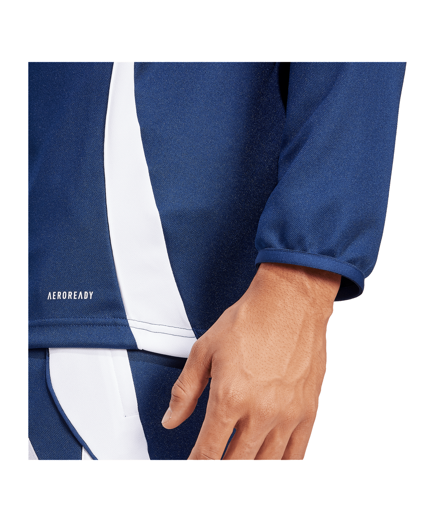 adidas Tiro 24 Trainingstop Blau Weiss - blau