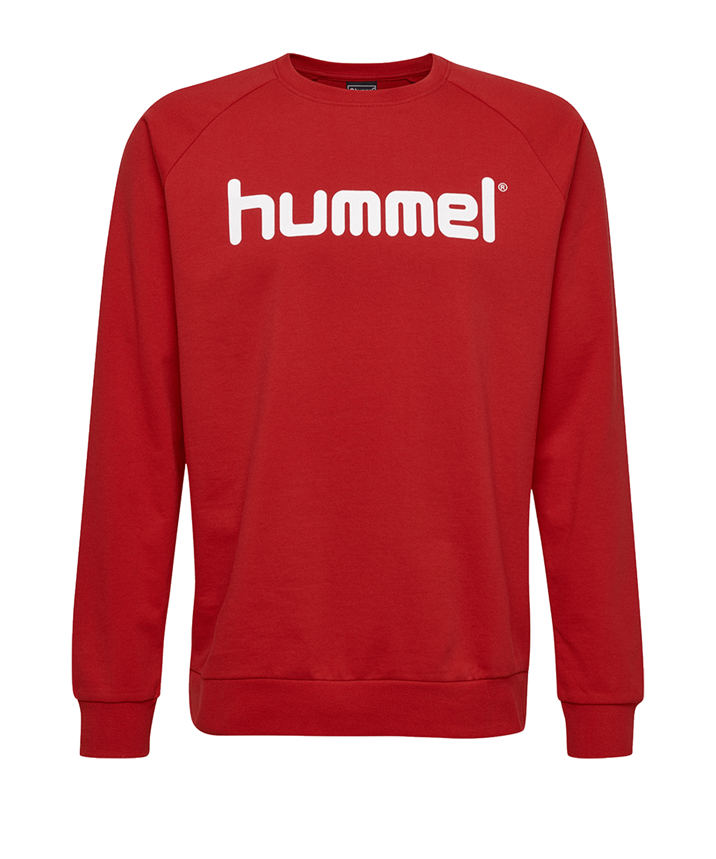 Hummel Cotton Logo Sweatshirt Rot F3062 - rot