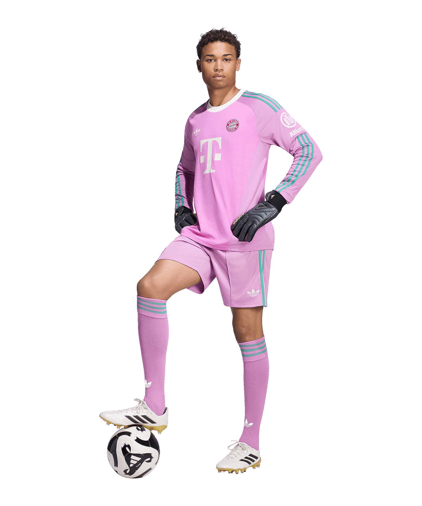 adidas FC Bayern München Torwartshort Away 2026/2027 Lila - lila