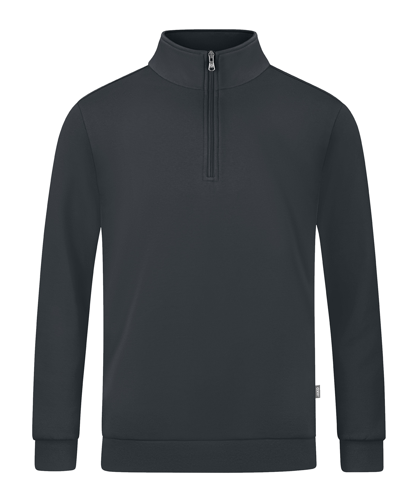 Jako Organic Ziptop Grau F830 - grau