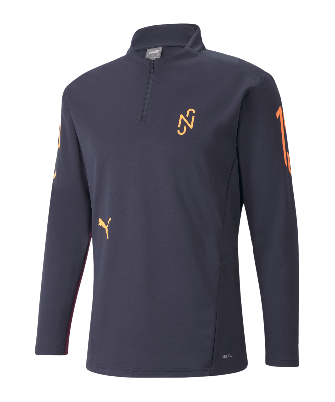 PUMA Neymar Jr. Flare HalfZip Sweatshirt Kids F09 - blau