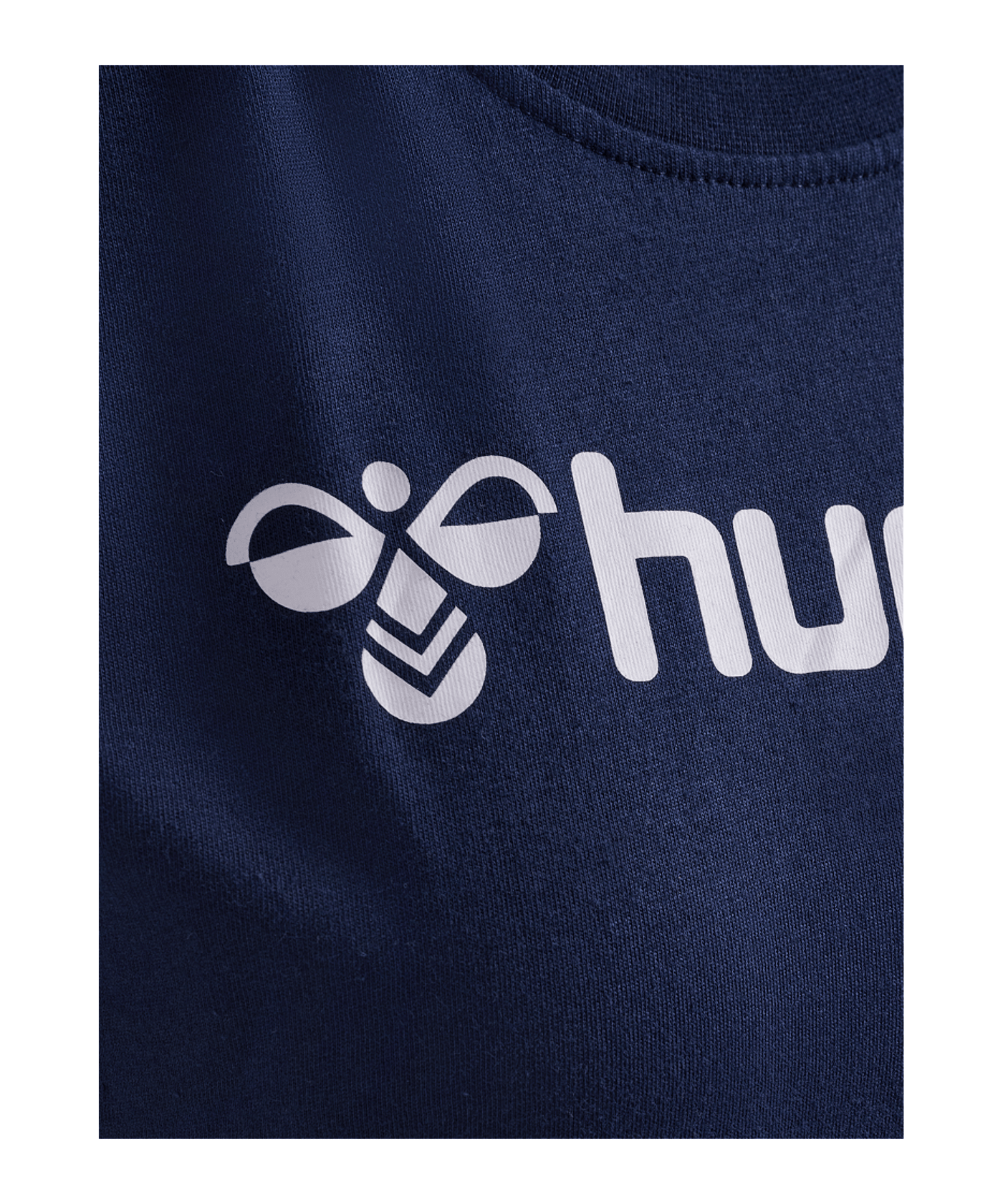 Hummel Mover Cotton T-Shirt Damen Blau F7026 - blau
