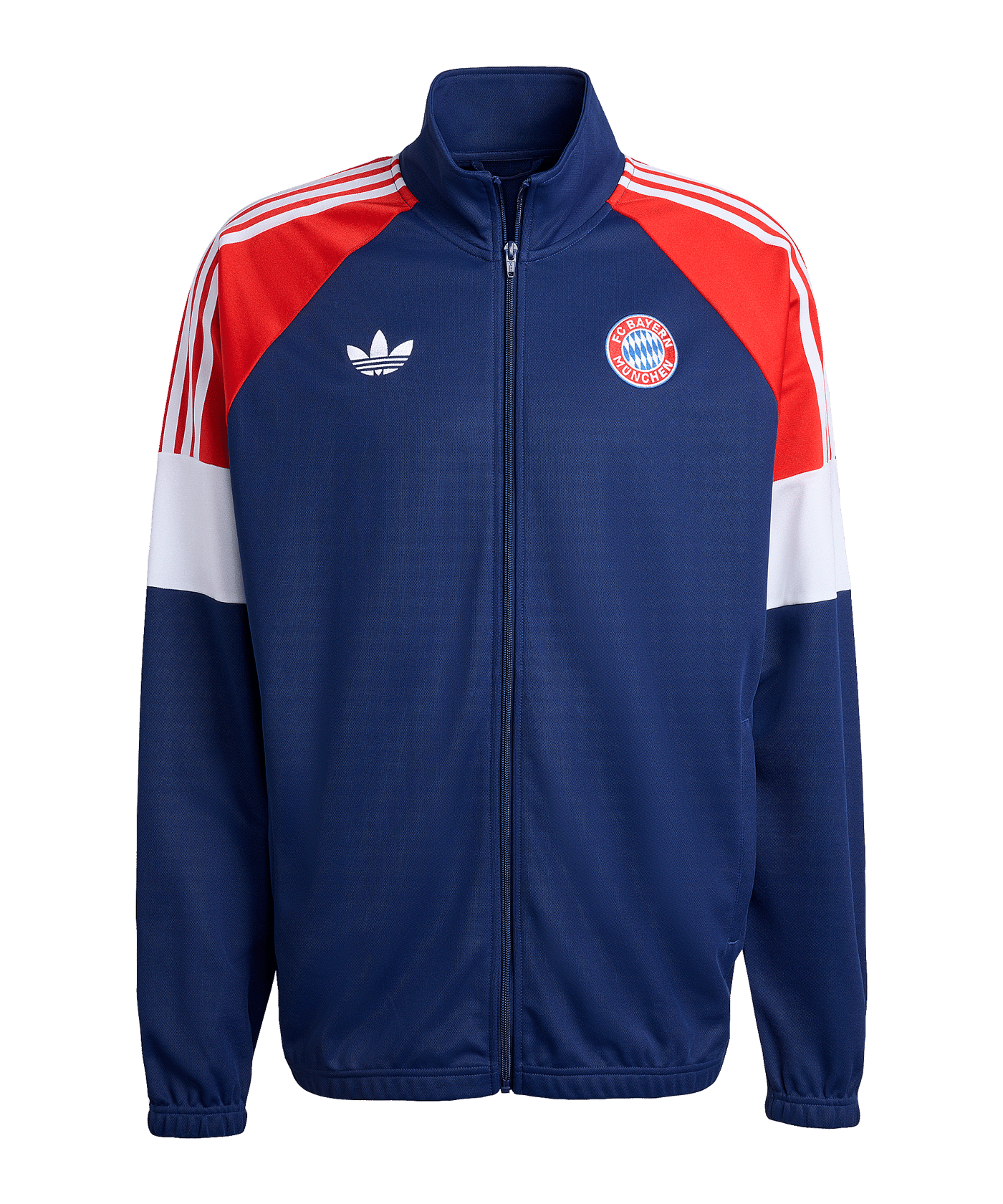 adidas FC Bayern München Lfstlr Track Jacke Blau Blau