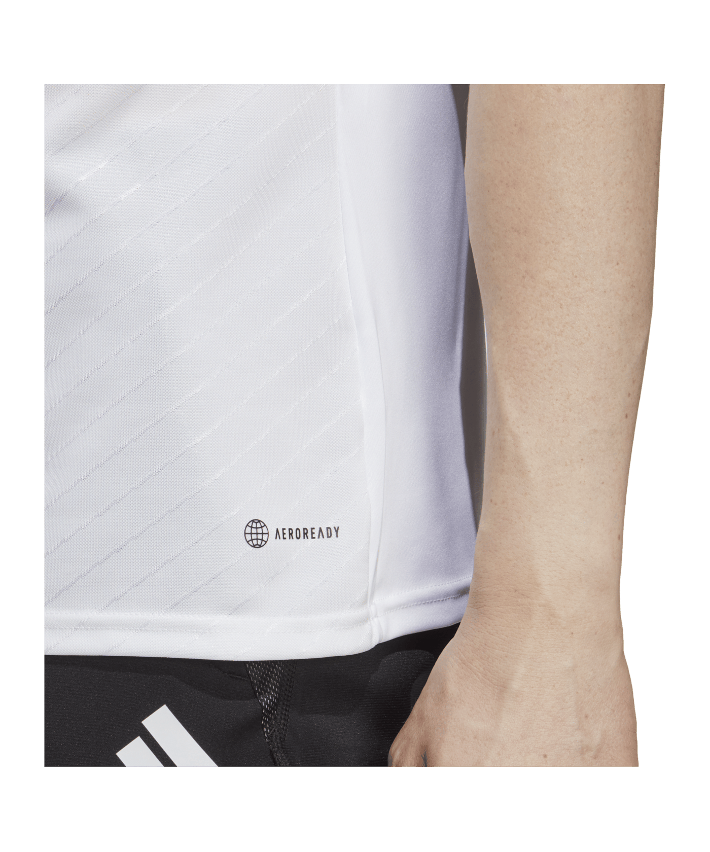 adidas Campeon 23 Trikot Weiss Schwarz - weiss