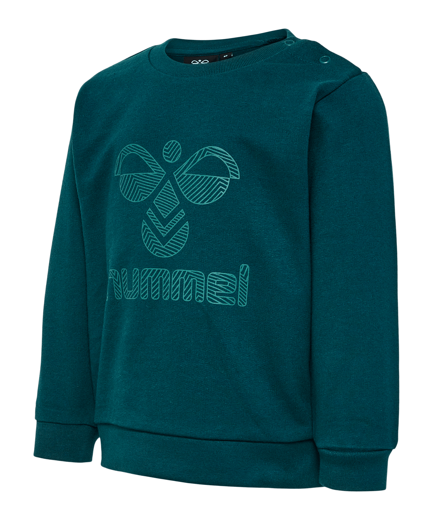 Hummel Fastwo Lime Sweatshirt Kids Blau F6470 - blau