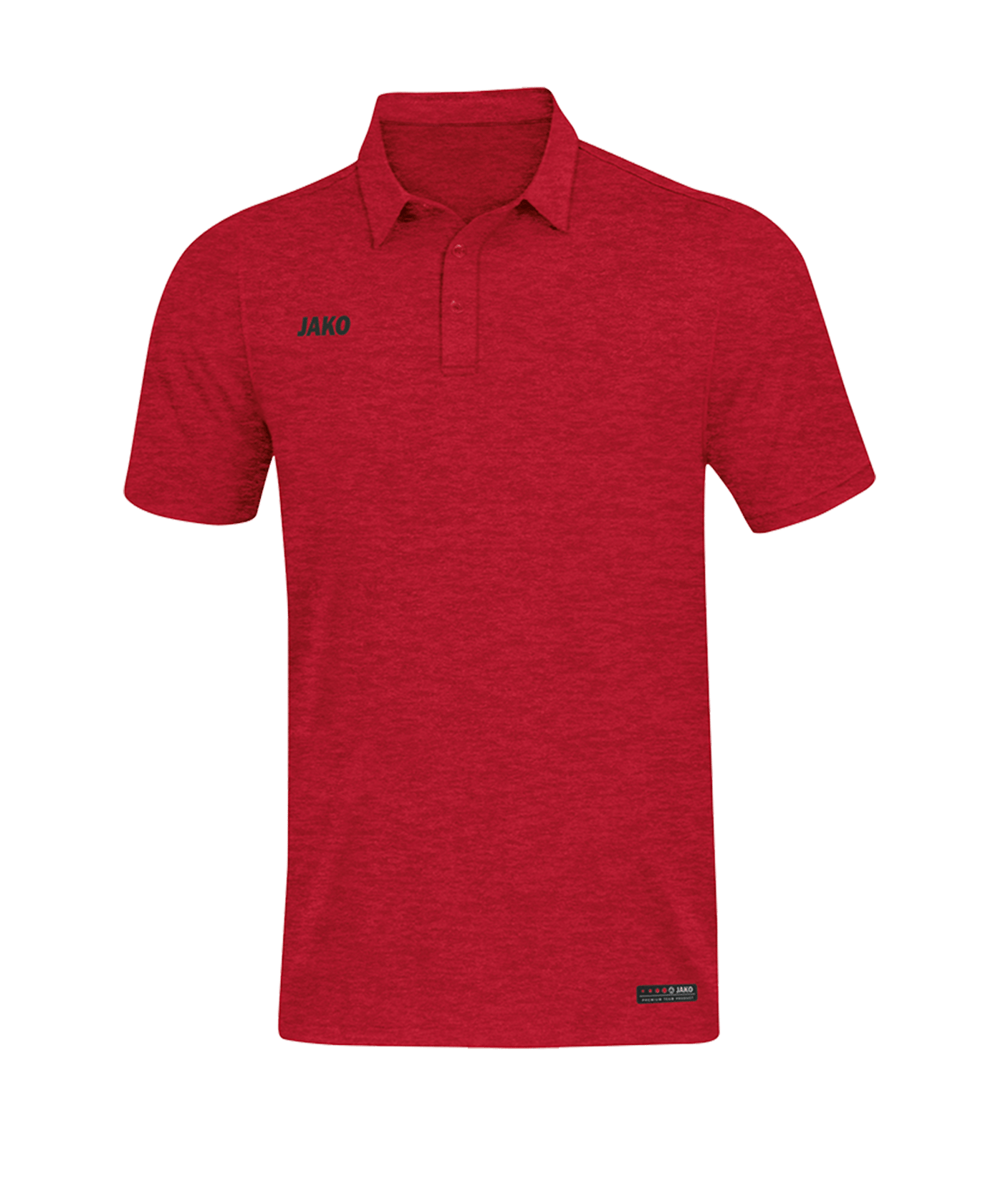 Jako Premium Basics Poloshirt Rot F01 - rot