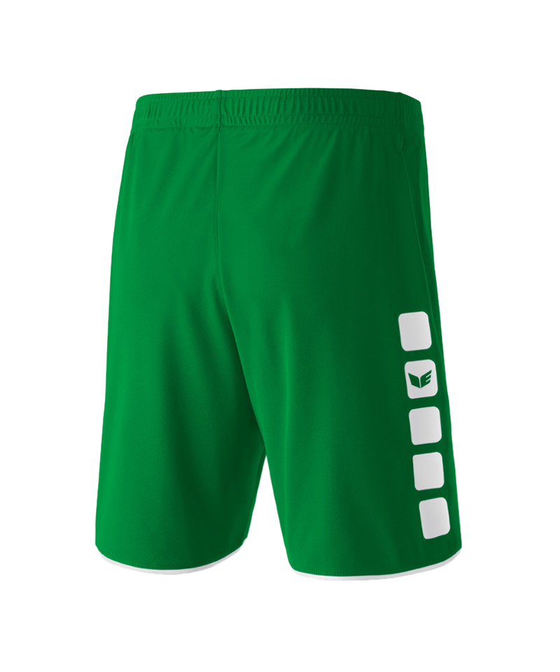 Erima 5-Cubes Short Kids Grün Weiss - gruen