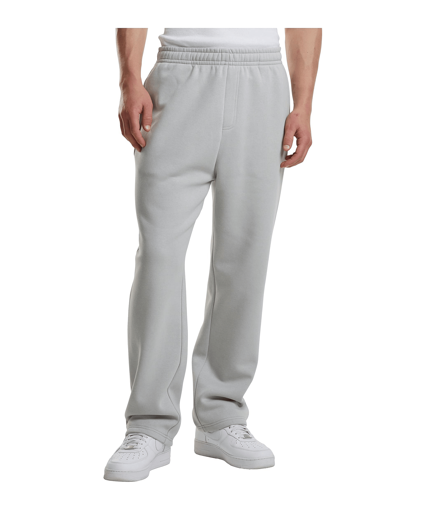 Urban Classic Fluffy Jogginghose Grau - grau