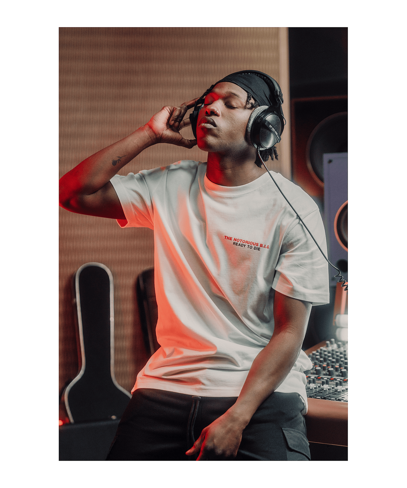 Mister Tee N Big Ready To Die Tracklist T-Shirt - weiss