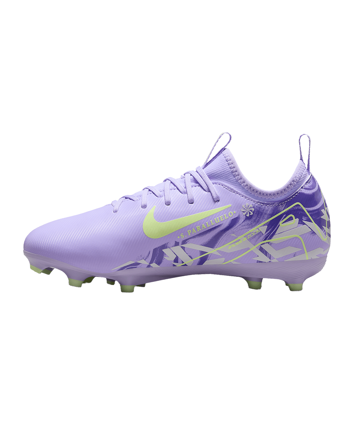 Nike Jr Air Zoom Mercurial Vapor XVI Academy FG/MG United Kids Lila F500 - lila