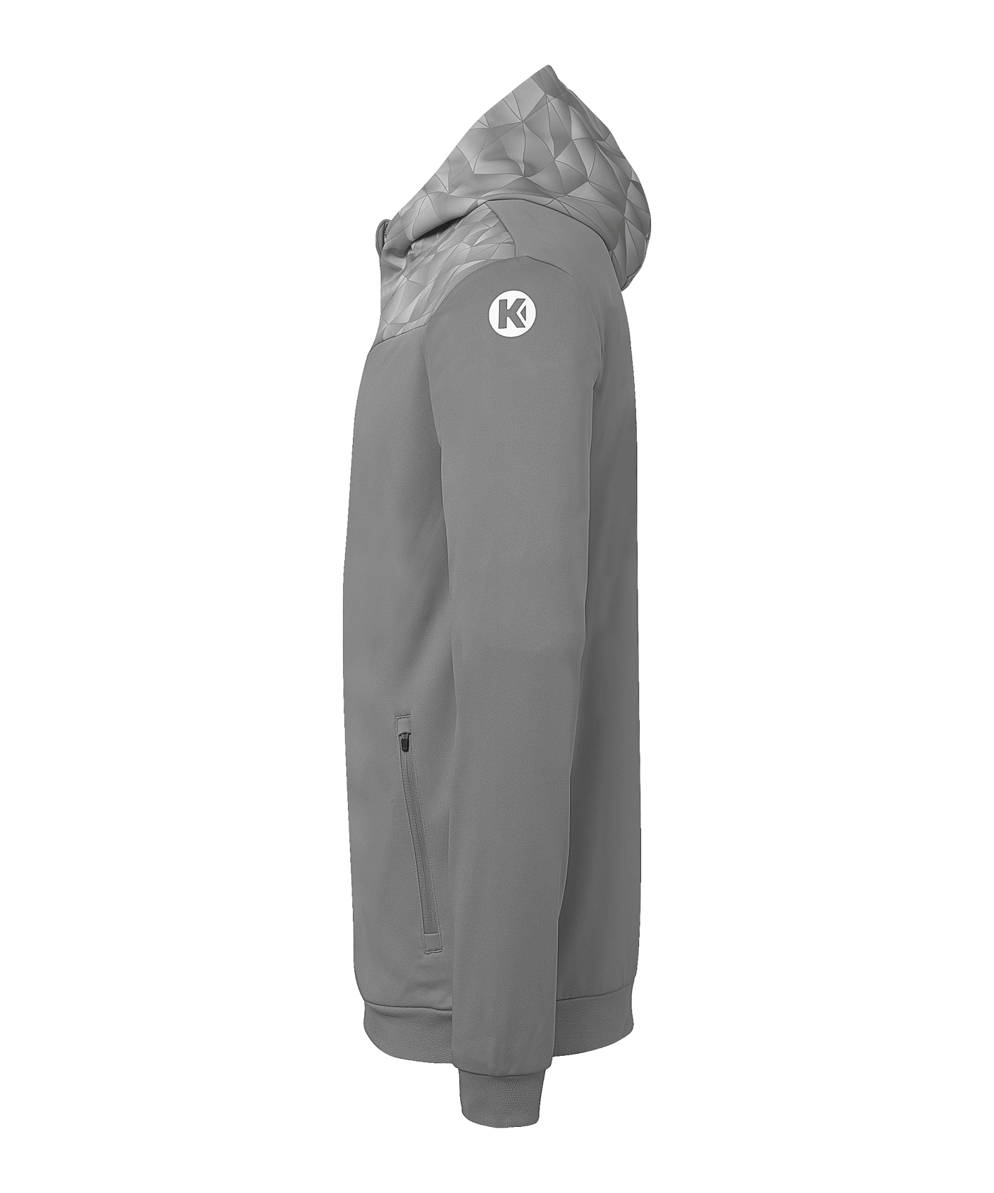 Kempa Athletics 29 Kapuzenjacke Kids Grau F37 - grau