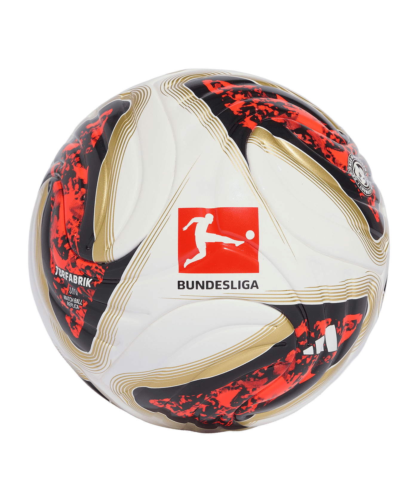 adidas DFL Bundesliga Torfabrik Miniball 2026/2027 Weiß - weiss