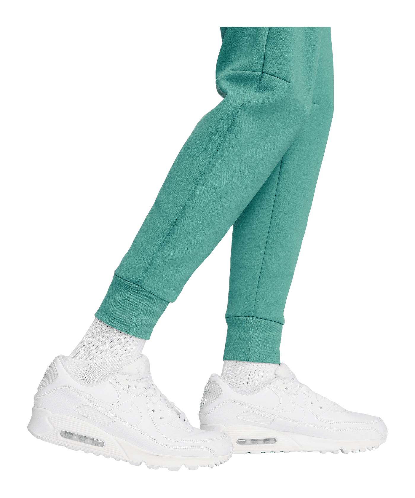 Nike Tech Fleece Jogginghose Grün Schwarz F381 - gruen