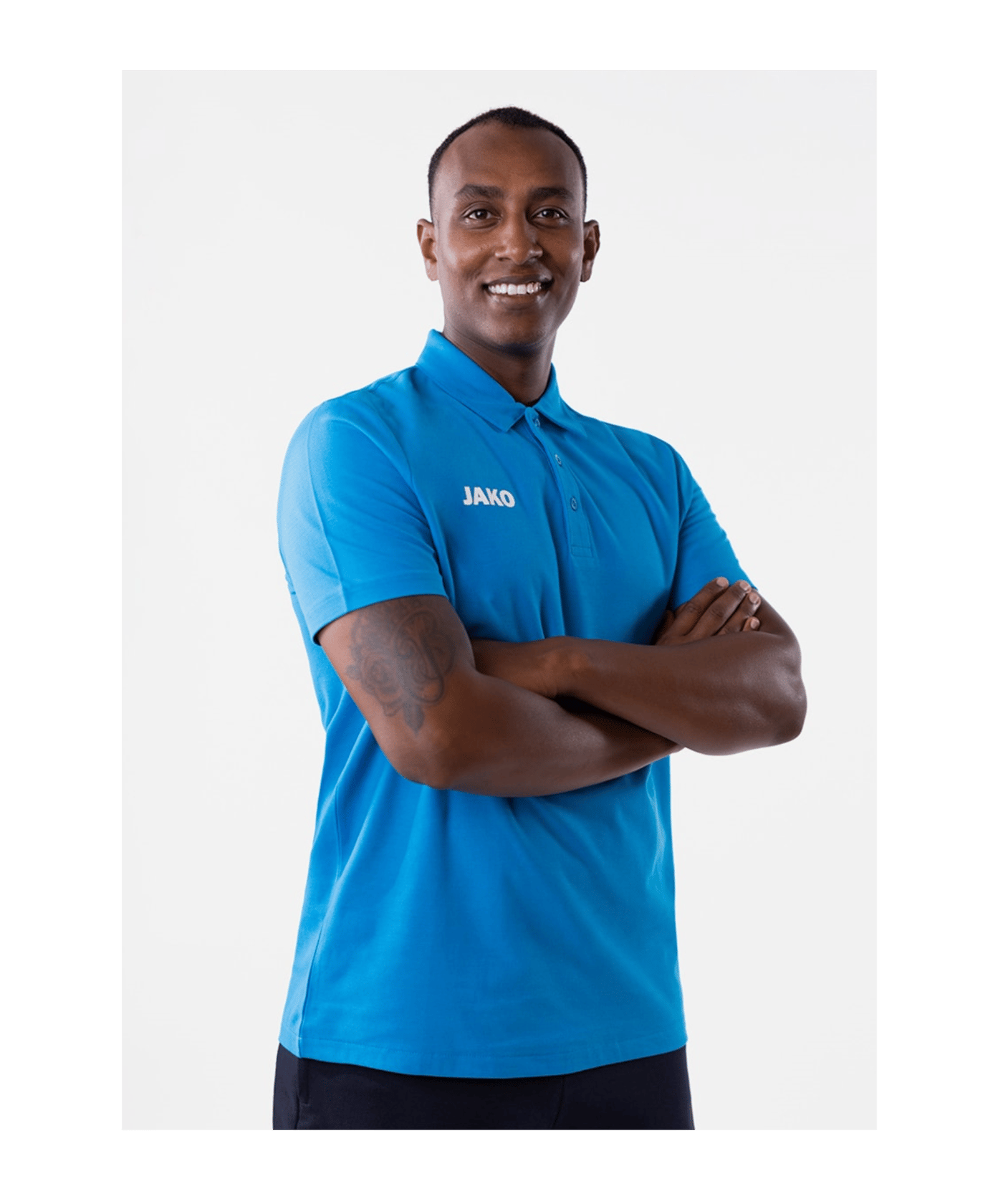 JAKO Base Poloshirt Blau F89 - blau