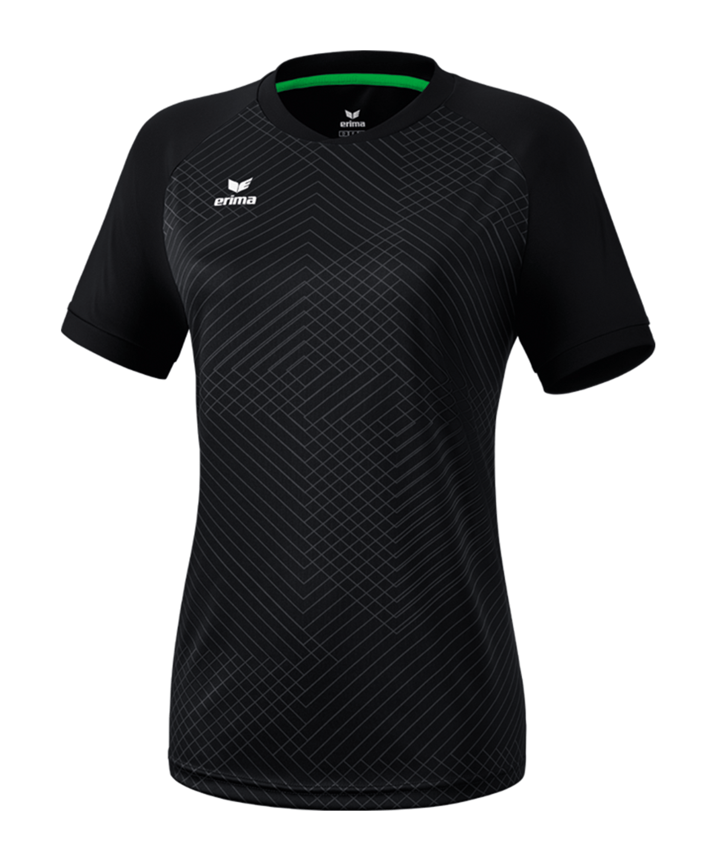 Erima Madrid Trikot Damen Schwarz - schwarz