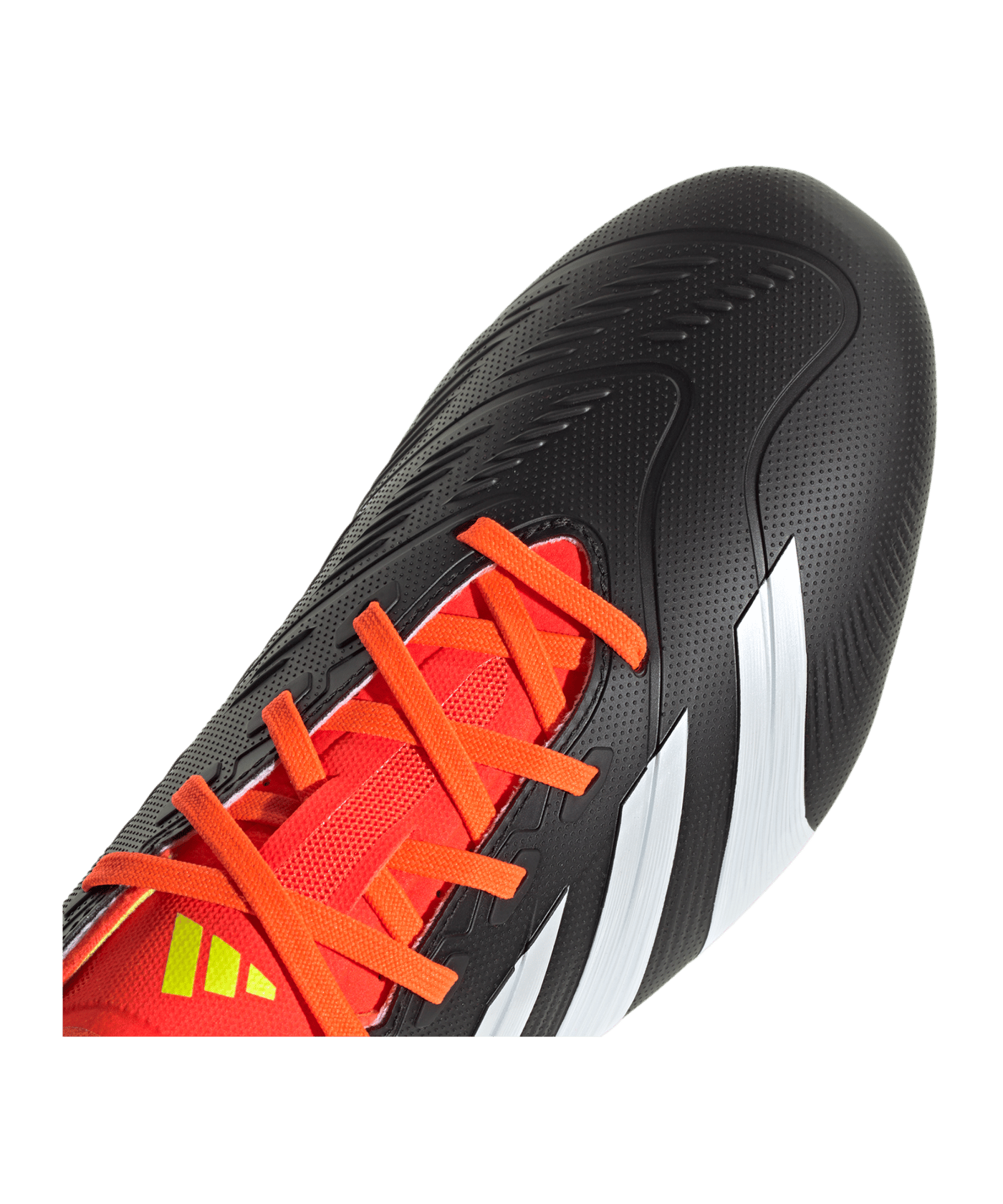 adidas Predator League FG Solar Energy Schwarz Weiss Rot - schwarz
