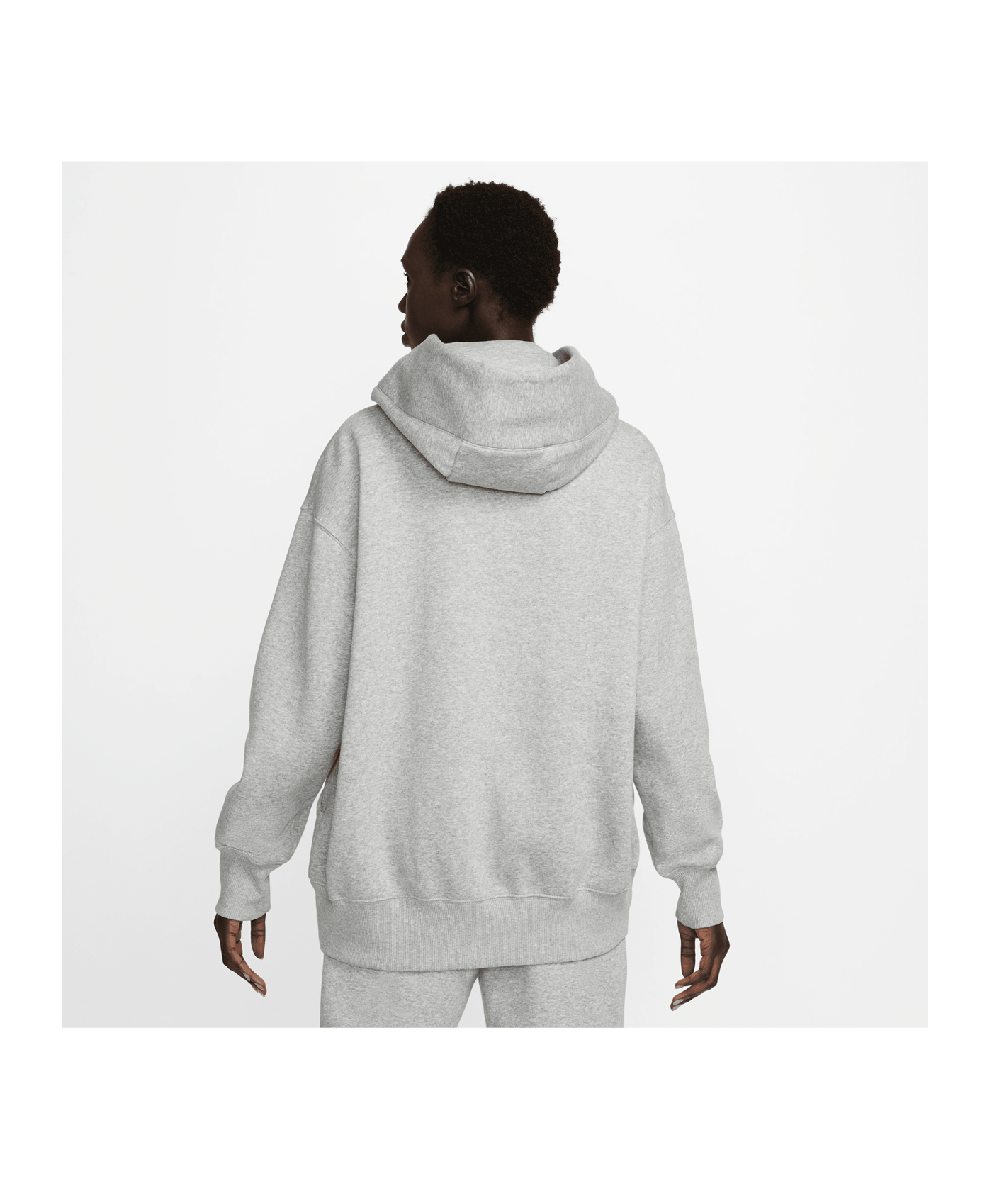 Nike Phoenix Oversized Hoody Damen Grau F063 - grau