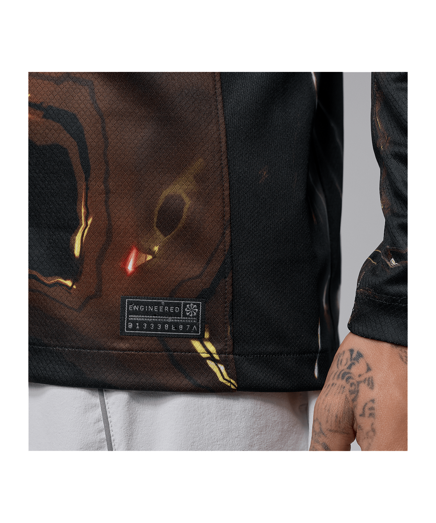 Nike Paris Saint-Germain Stadium Trikot Langarm Schwarz F011 - schwarz