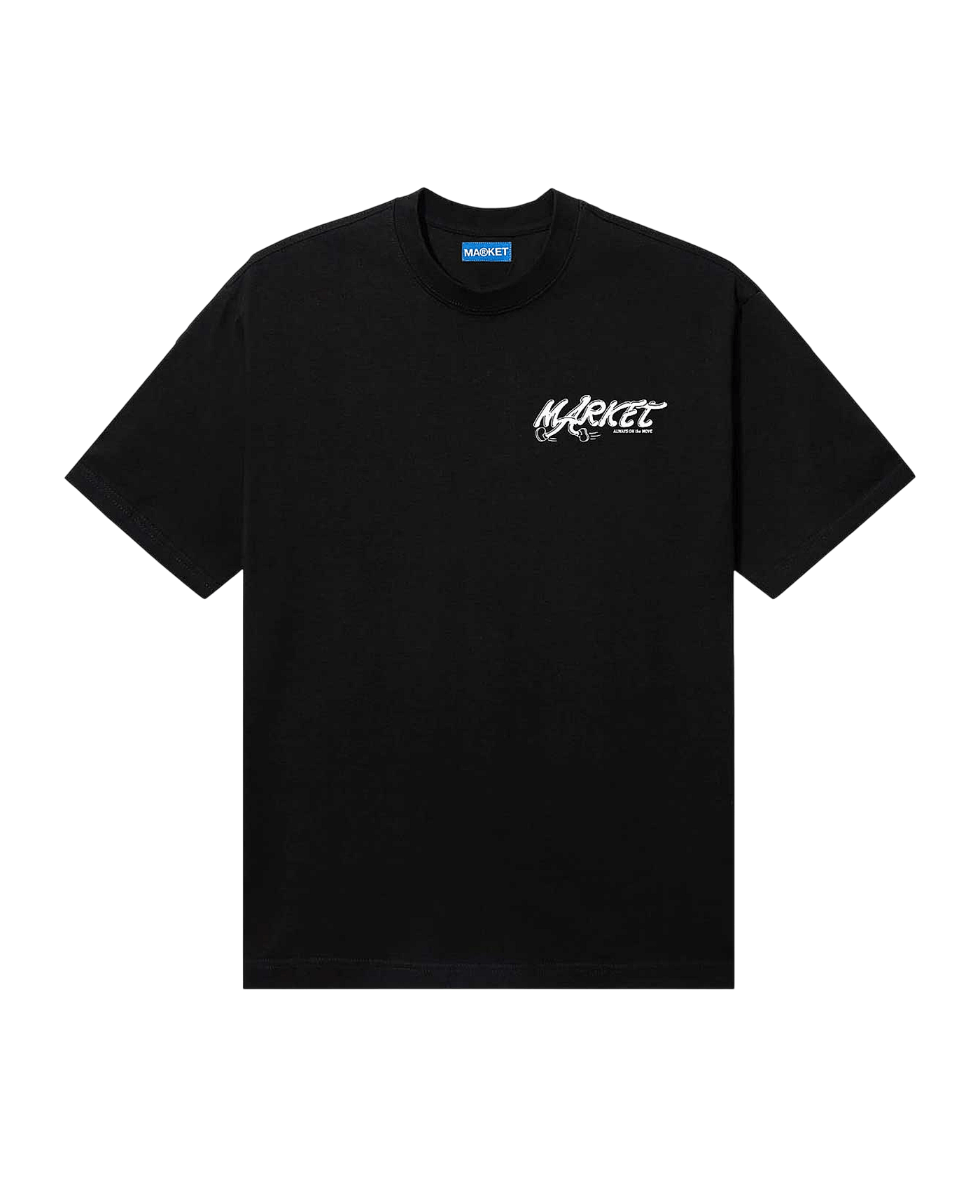 Market Audioman T-Shirt Schwarz - schwarz
