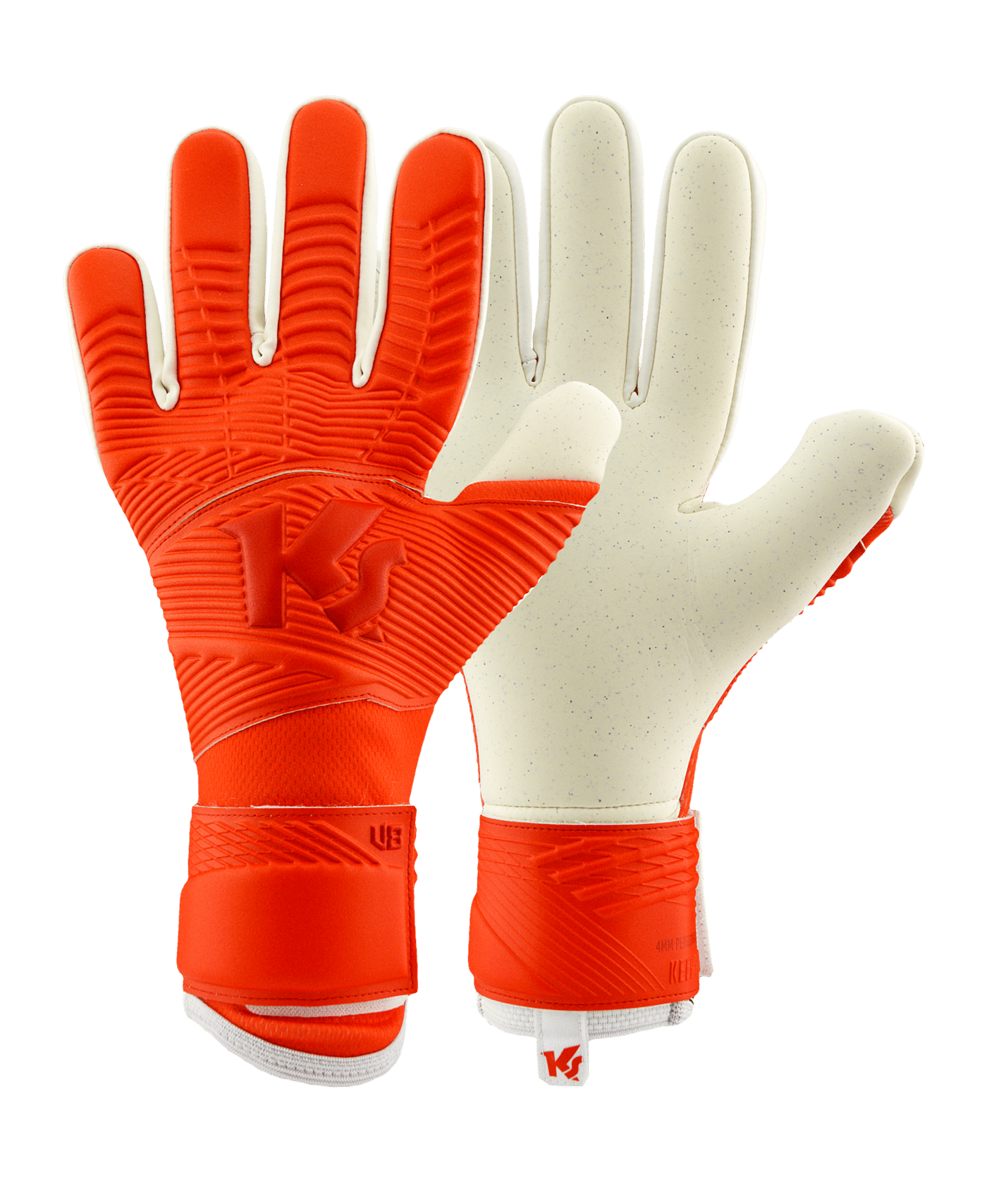 KEEPERsport Varan8 Pro NC Raw Impact  TW-Handschuhe Rot Weiss F166 - rot