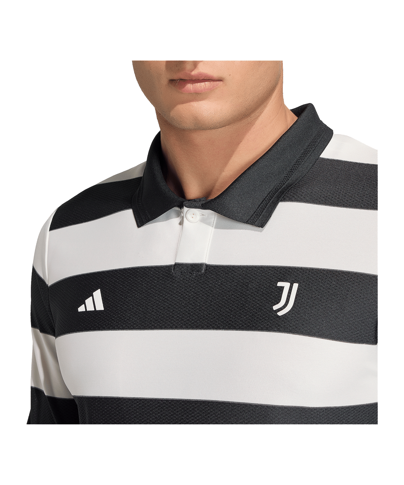 adidas Juventus Turin x Giampaolo Sgura Authentic Langarm Trikot Schwarz - schwarz