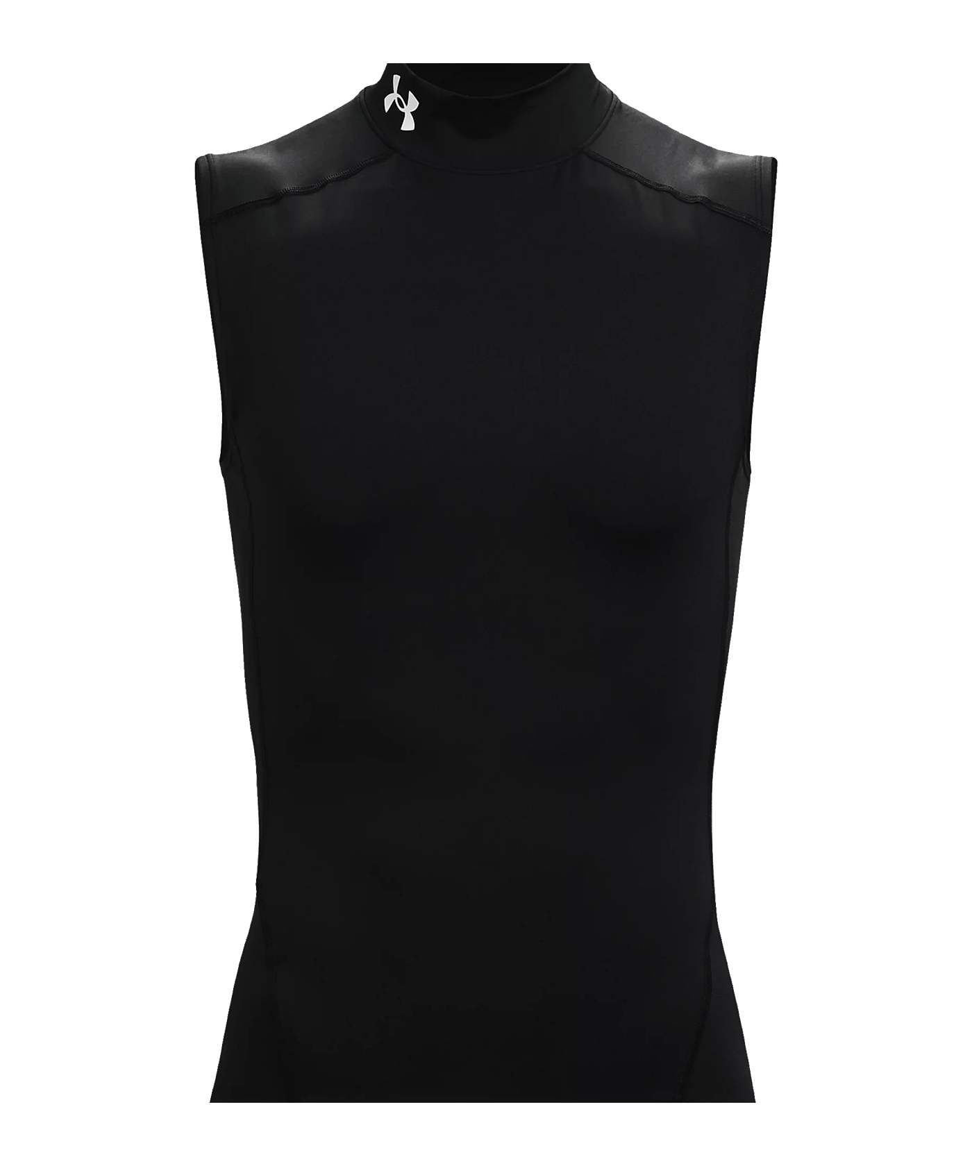 Under Armour Compression Mock Schwarz F001 - schwarz