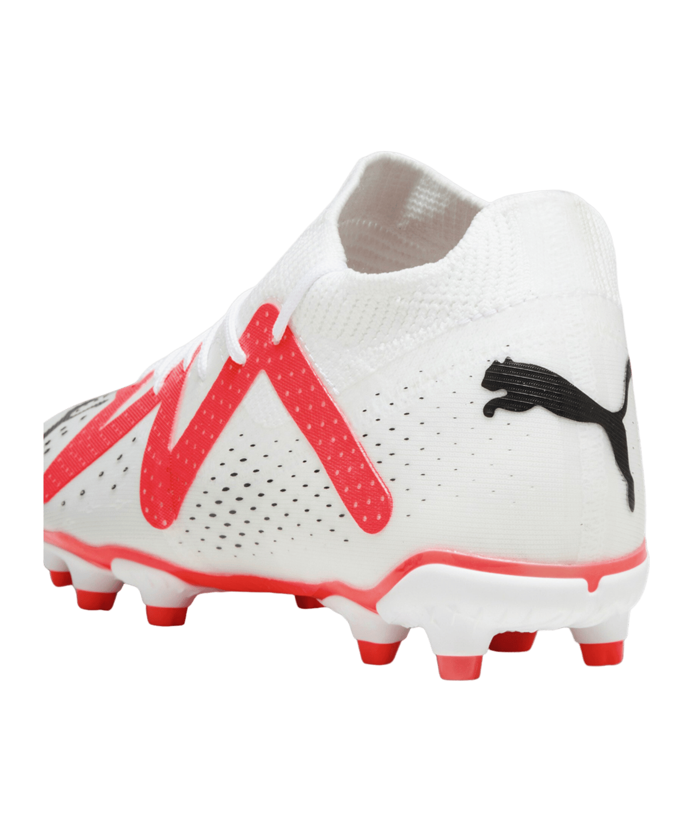 PUMA FUTURE Match FG/AG Breakthrough Jr Kids Weiss Rot Schwarz F01 - weiss