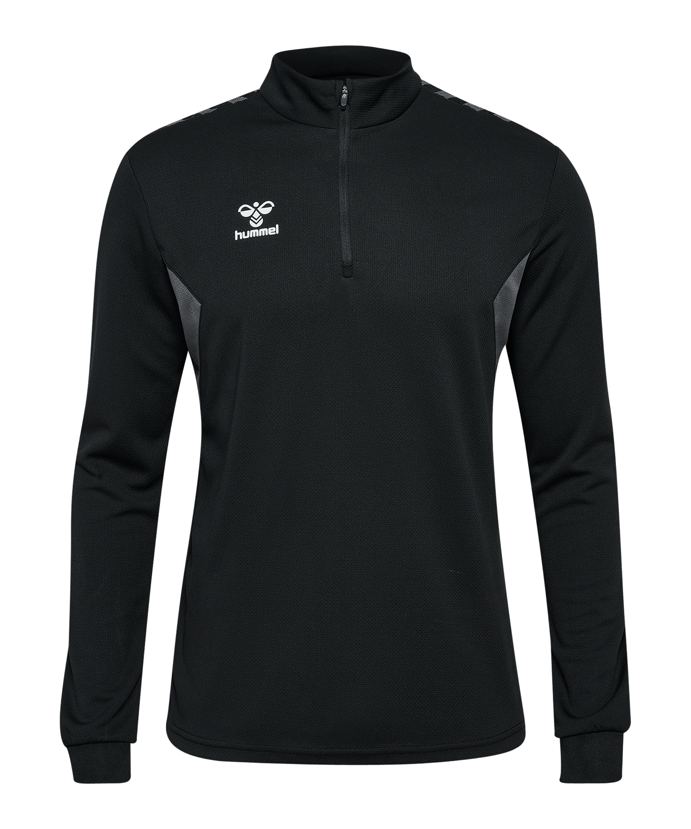 Hummel Authentic HalfZip Sweatshirt Schwarz F2001 - schwarz