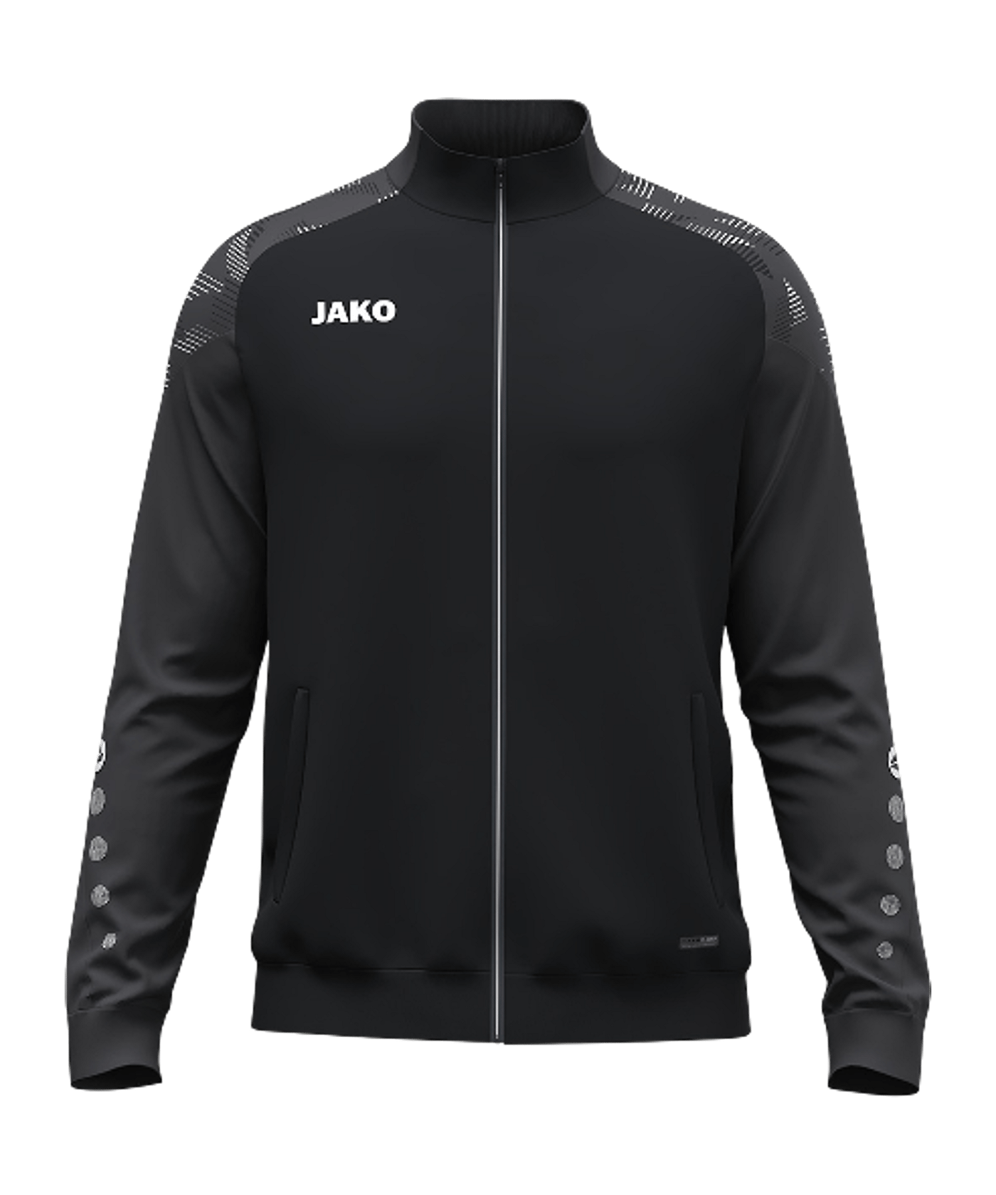 JAKO Sonic Trainingsjacke Kids Schwarz F801 - schwarz