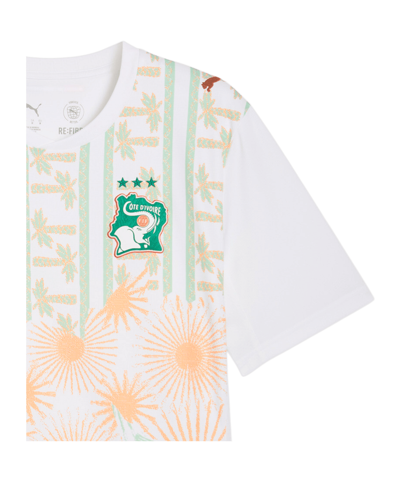 PUMA FIF Elfenbeinküste Trikot Away WM 2026 Weiß F02 - weiss