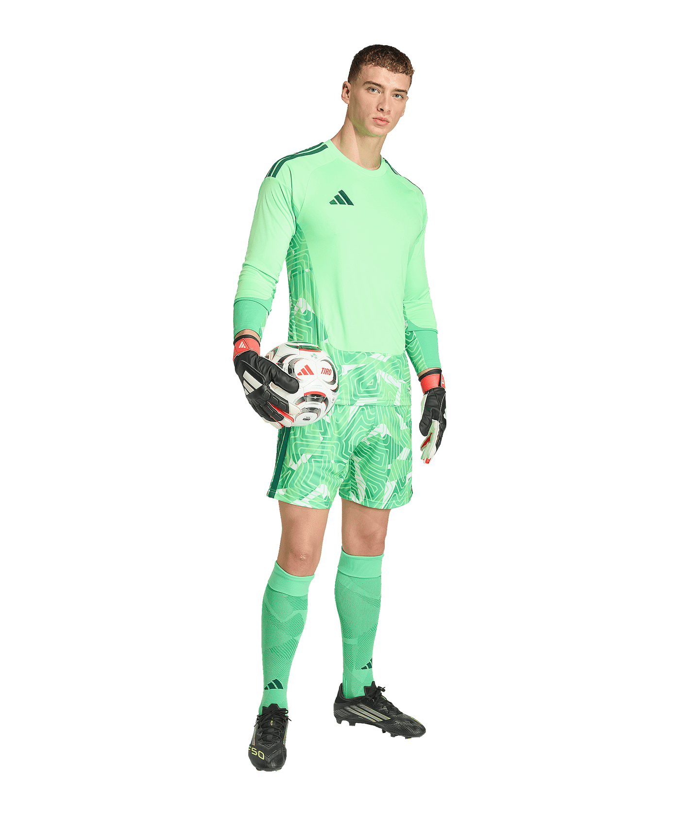adidas Tiro 26 Torwarttrikot Langarm Grün - gruen