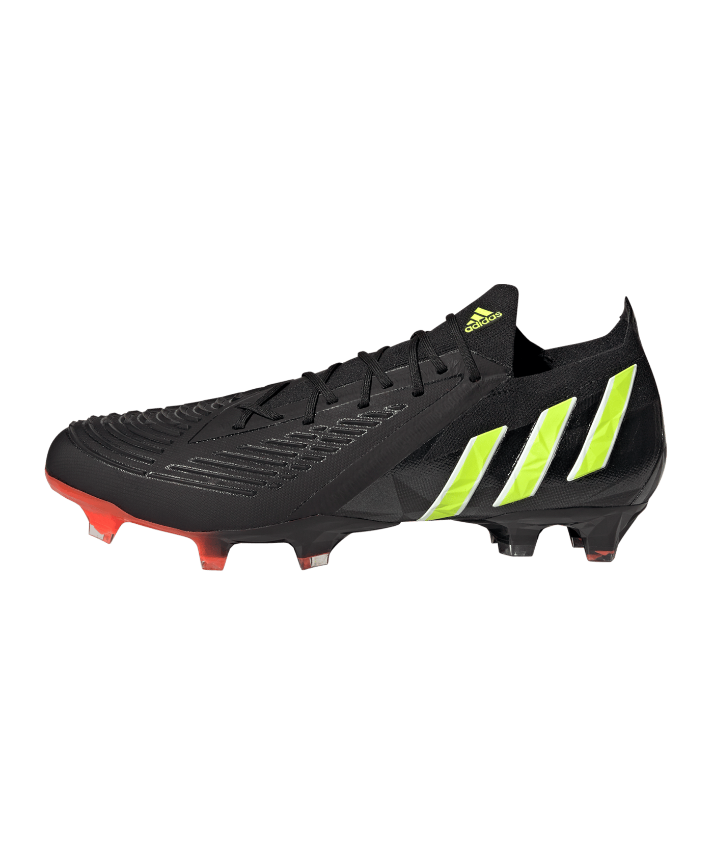 adidas Predator EDGE.1 L FG Shadowportal Schwarz Gelb - schwarz