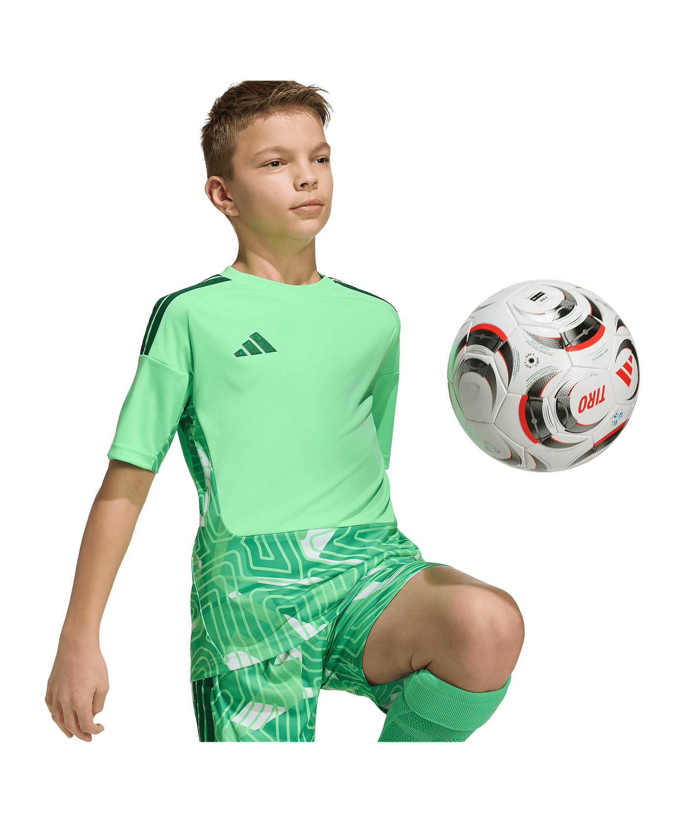 adidas Tiro 26 Torwarttrikot Kids Grün - gruen