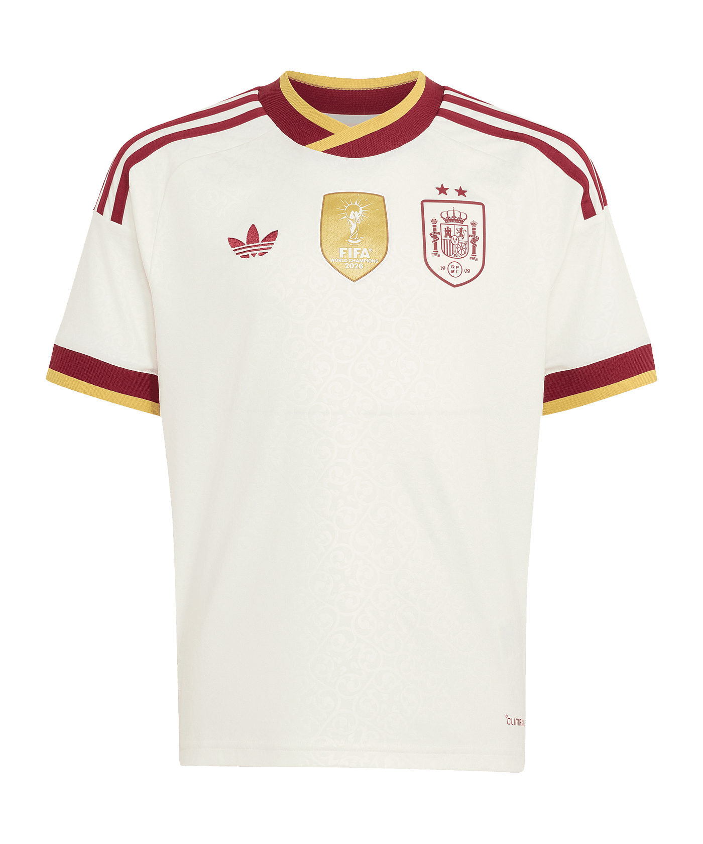 adidas RFEF Spanien Winner Trikot Away 2026 Kids Weiß - weiss