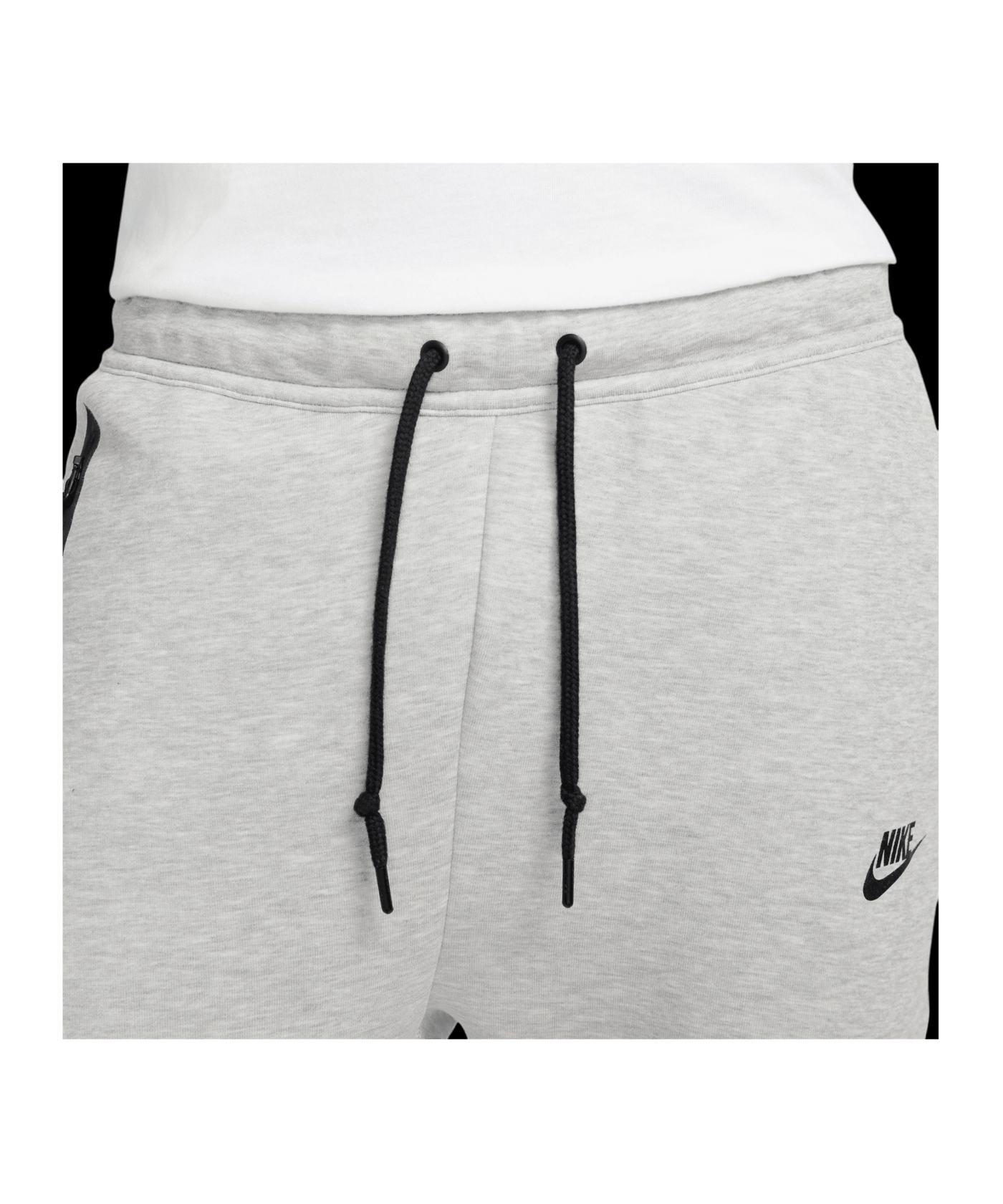 Nike Tech Fleece Jogginghose Grau Schwarz F063 - grau
