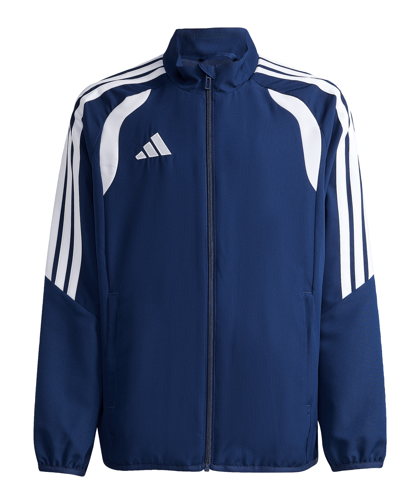 adidas Tiro 26 League Präsentationsjacke Kids Dunkelblau - weiss