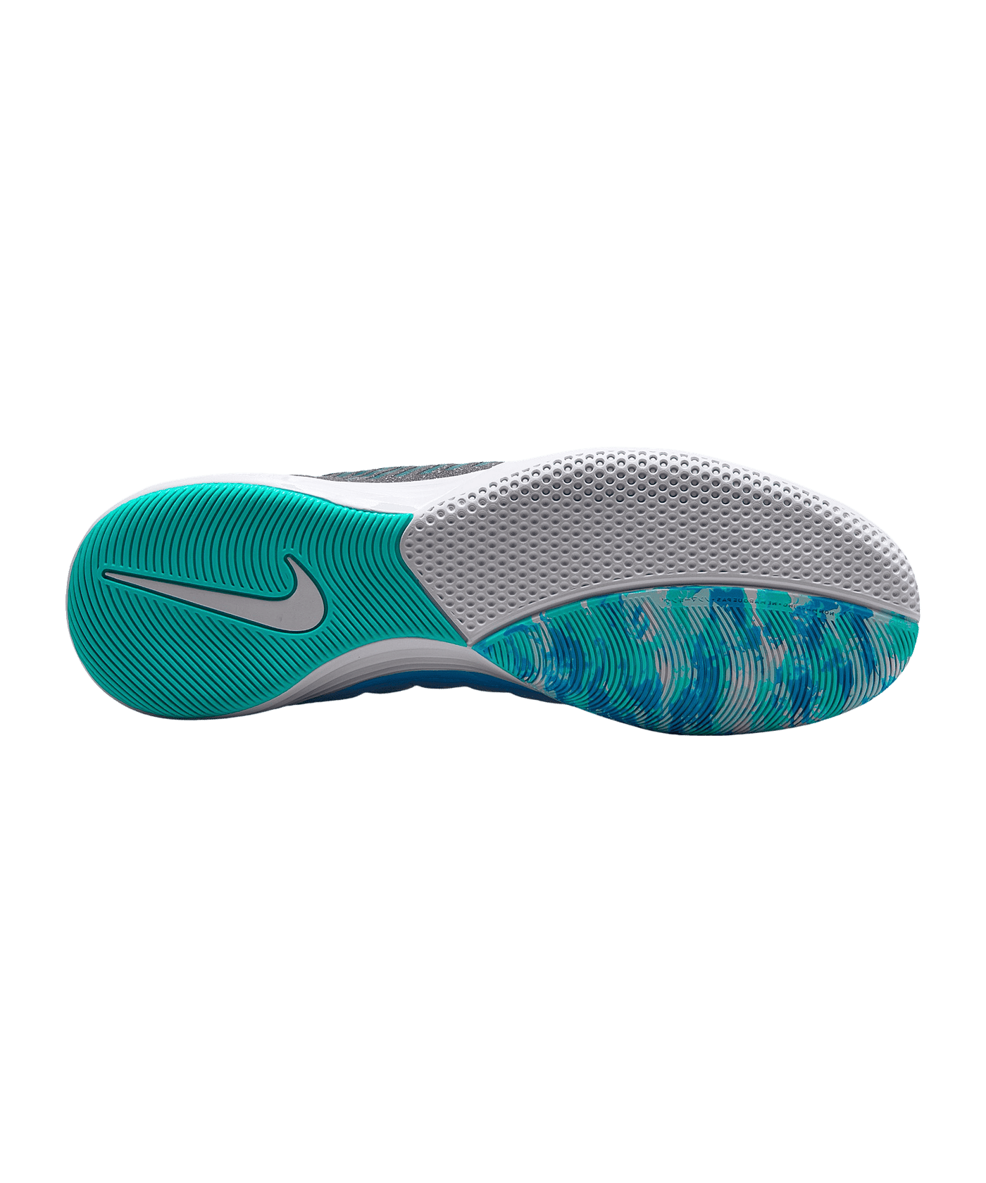 Nike Lunargato II IN Hellblau F014 - schwarz