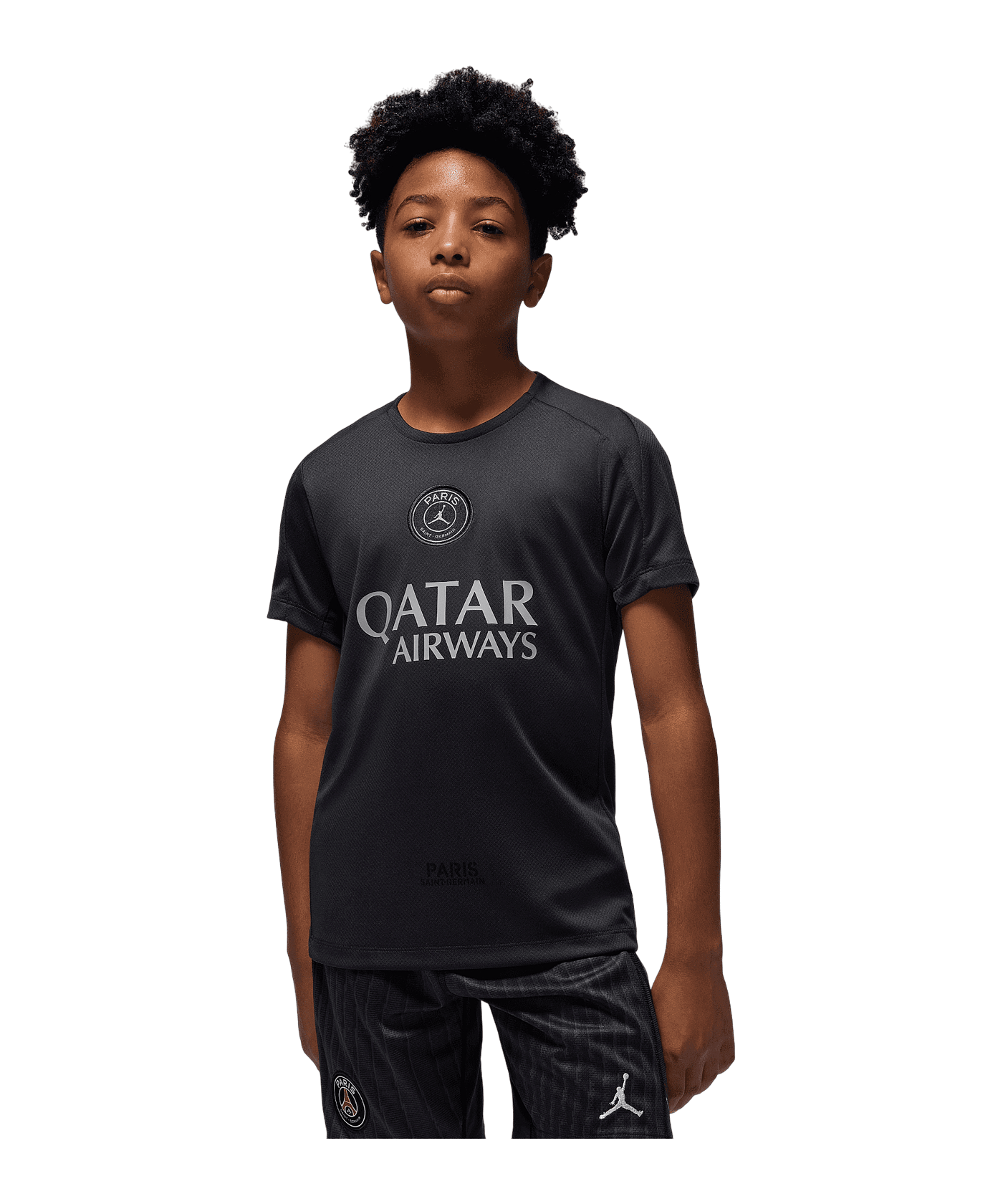 Jordan Paris Saint-Germain Strike Trainingsshirt Kids Schwarz F045 - schwarz