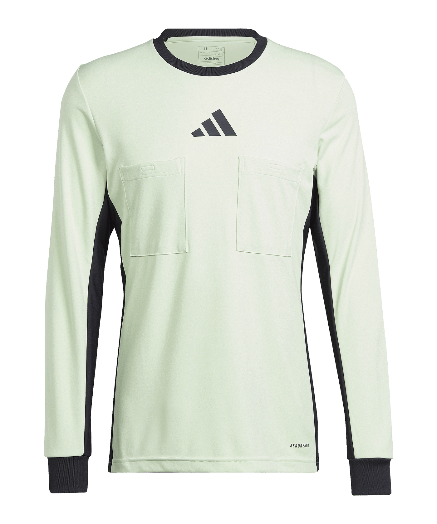 adidas Referee 24 Schiedsrichtertrikot Langarm - gruen