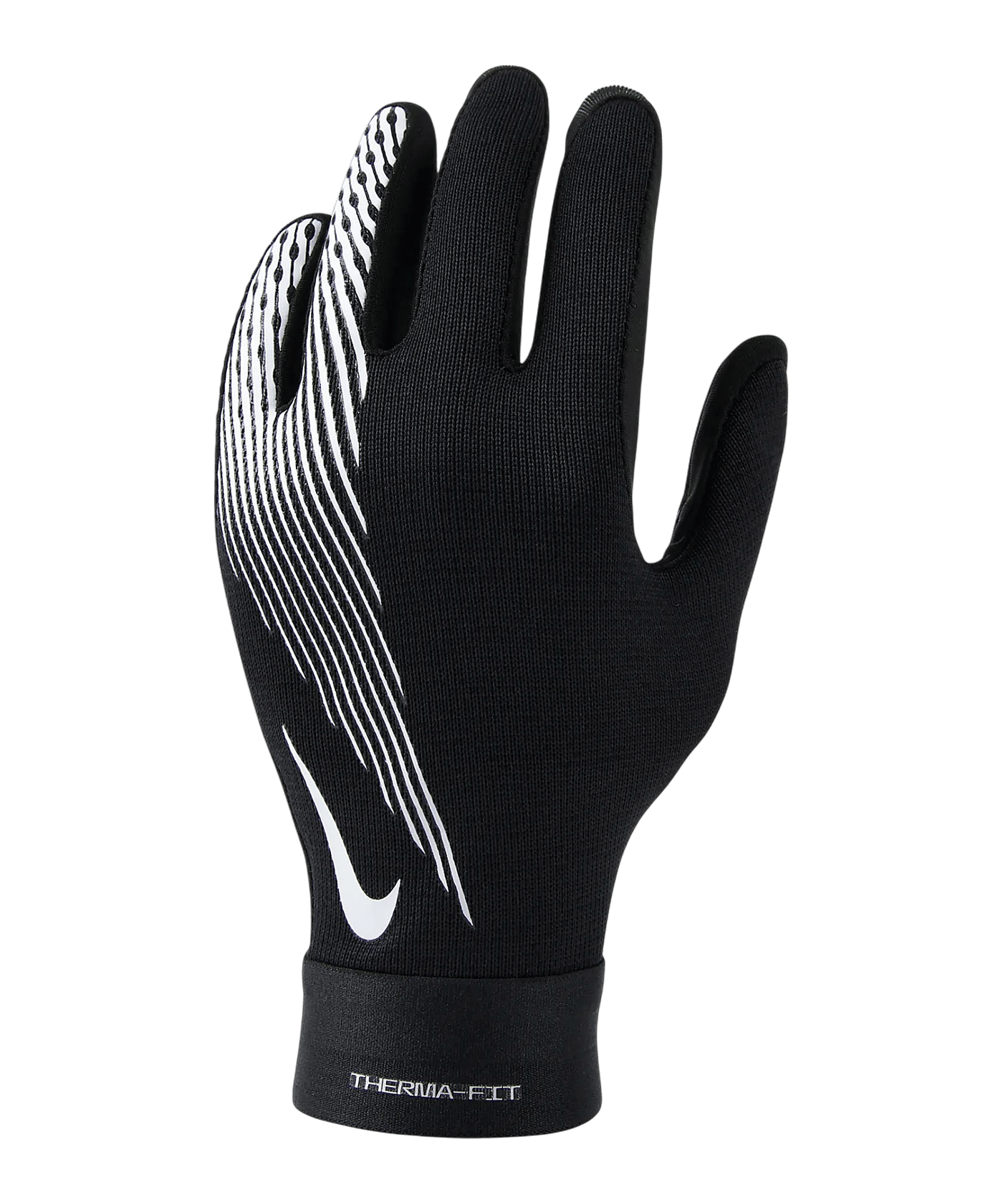 Nike Academy Thermafit Spielerhandschuhe Kids Schwarz F011 - schwarz