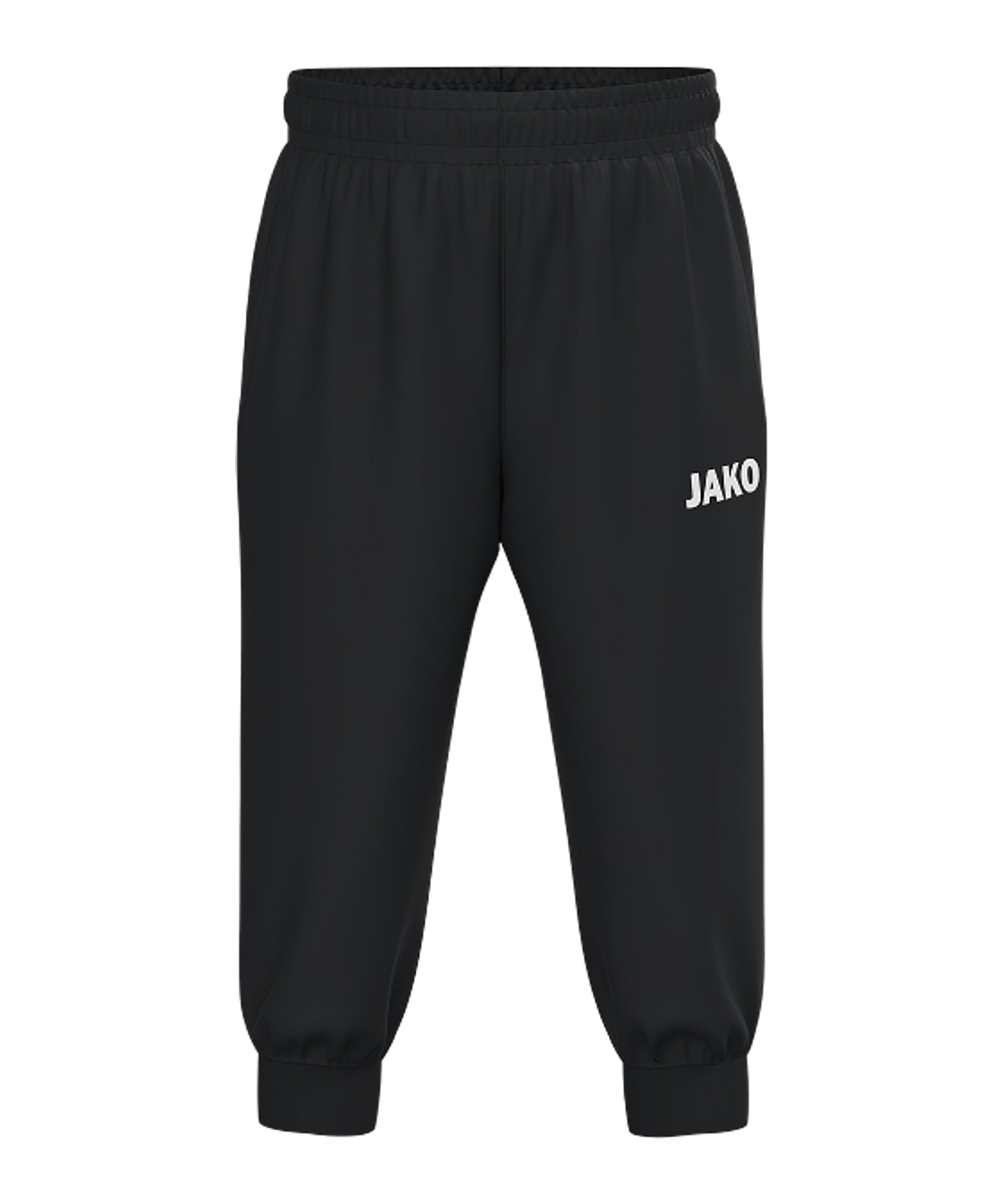 JAKO One Trainingshose Kids Schwarz F800 - schwarz