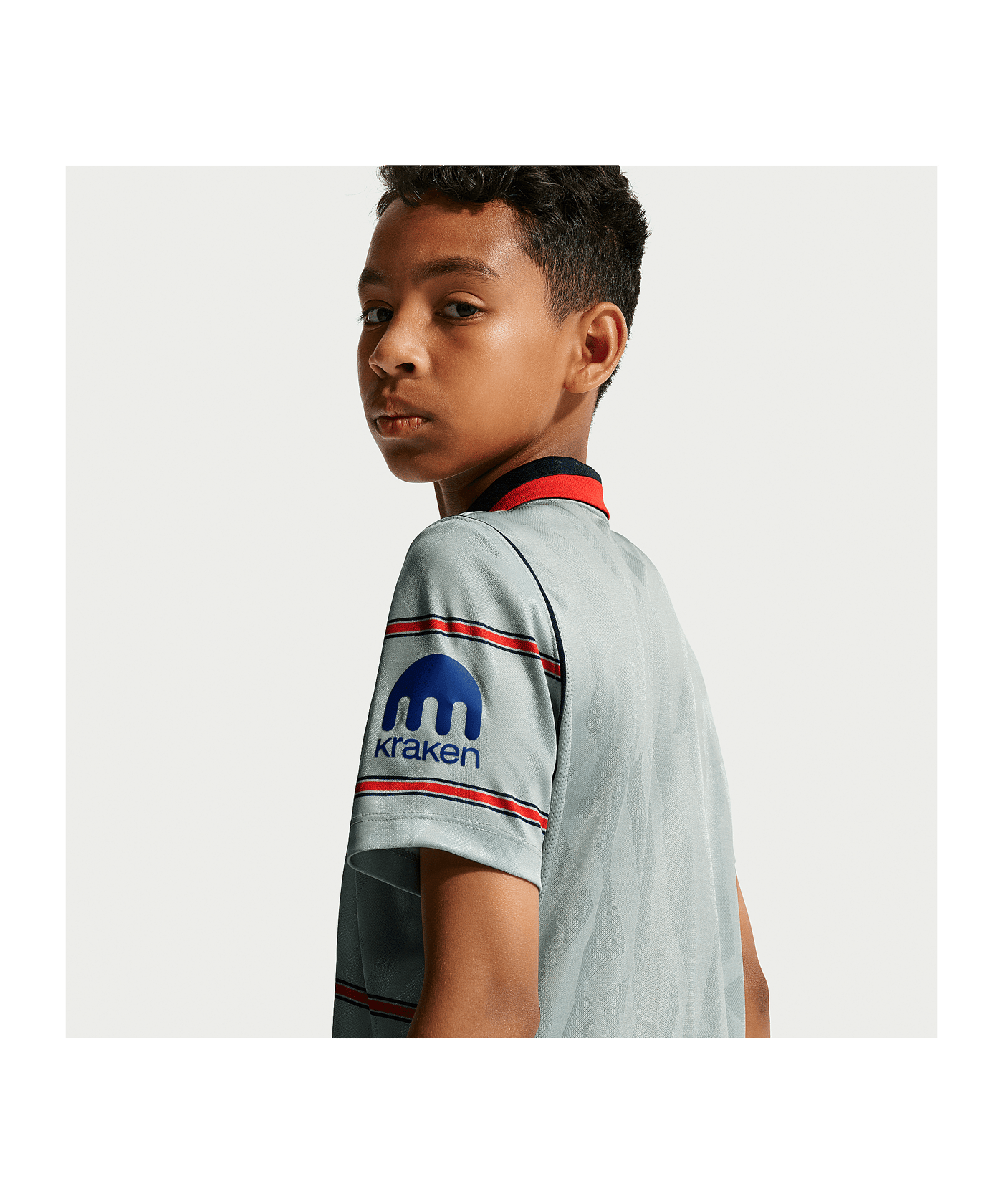 Nike Atletico Madrid Trikot 3rd 2026/2027 Kids Grau F087 - grau