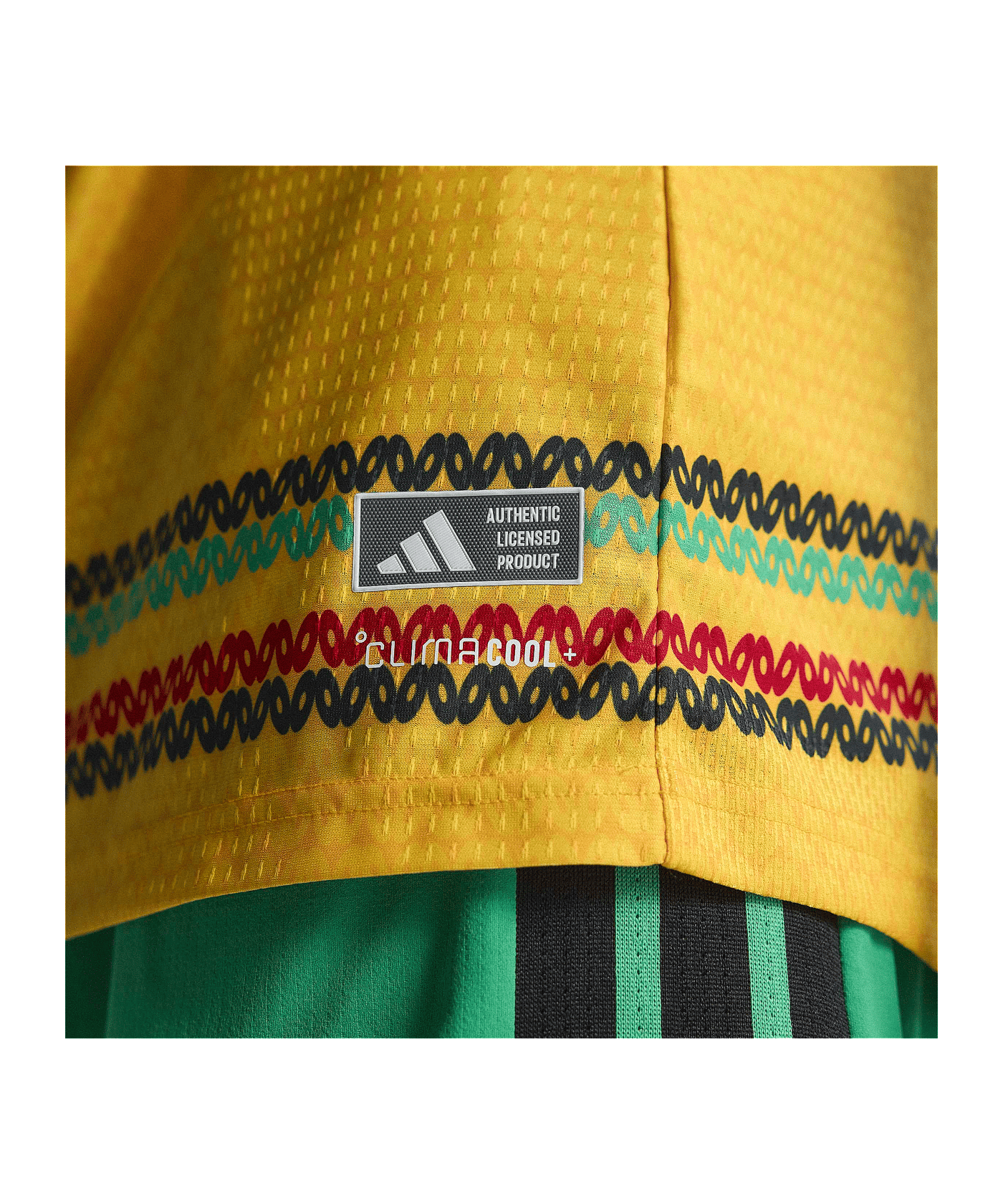 adidas Jamaika Authentic Trikot Home WM 2026 Gelb - gelb