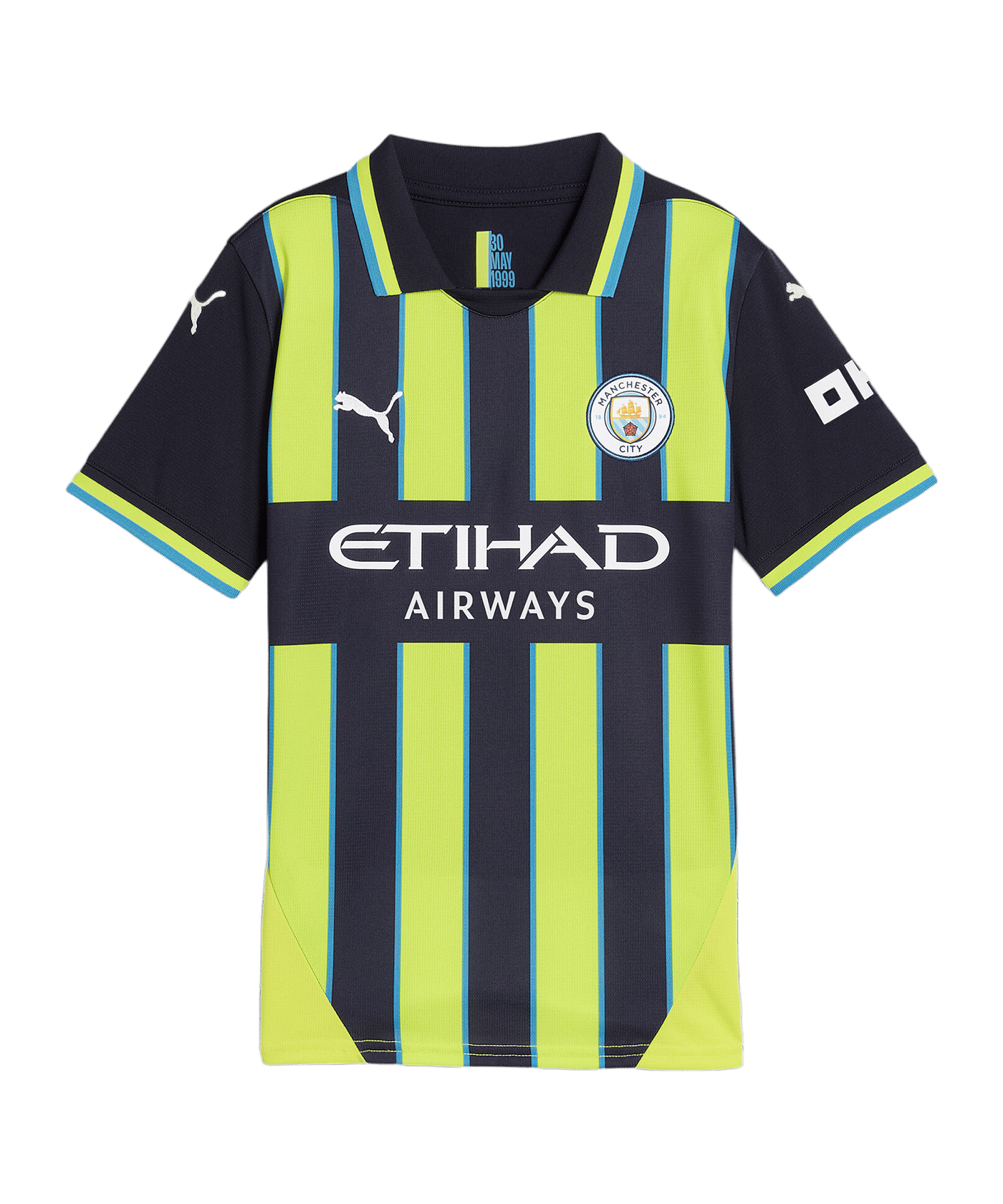 PUMA Manchester City Trikot Away 2024/2025 Kids Blau F02 - blau