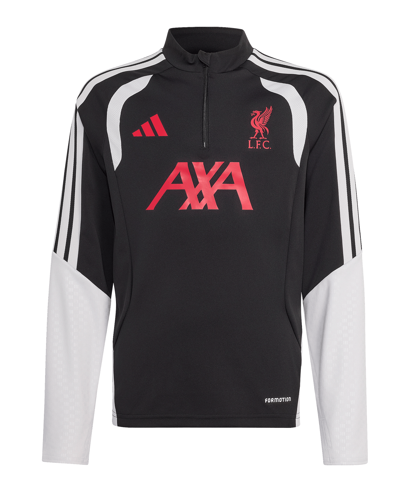 adidas FC Liverpool Tiro Sweatshirt Kinder Schwarz - schwarz