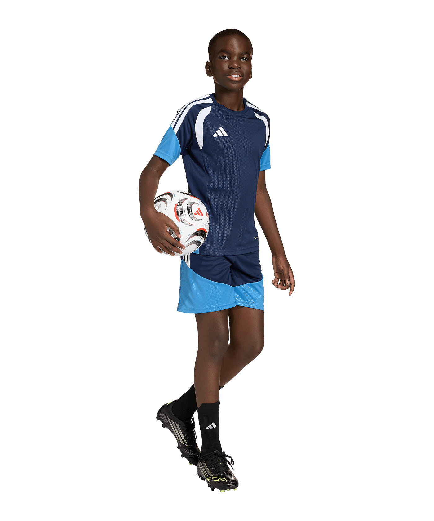 adidas Tiro 26 Competition Trainingsshirt Kids Dunkelblau - blau
