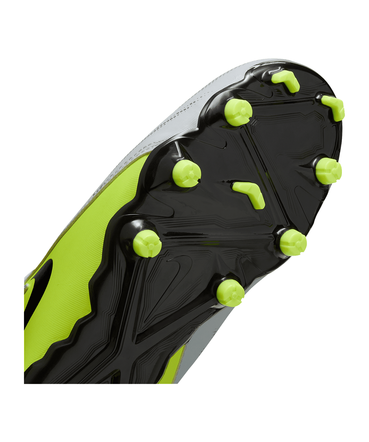 Nike Jr Phantom GX II Academy FG/MG Mad Voltage Kids Silber Schwarz F003 - silber