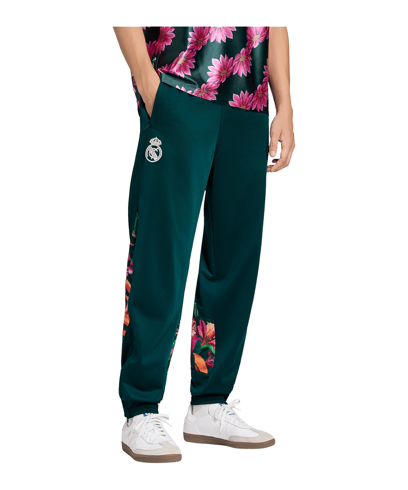 adidas Real Madrid Farm Track Hose Grün - gruen